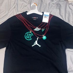 Jordan x Clot Jade shirt Men’s medium brand new tag still on it